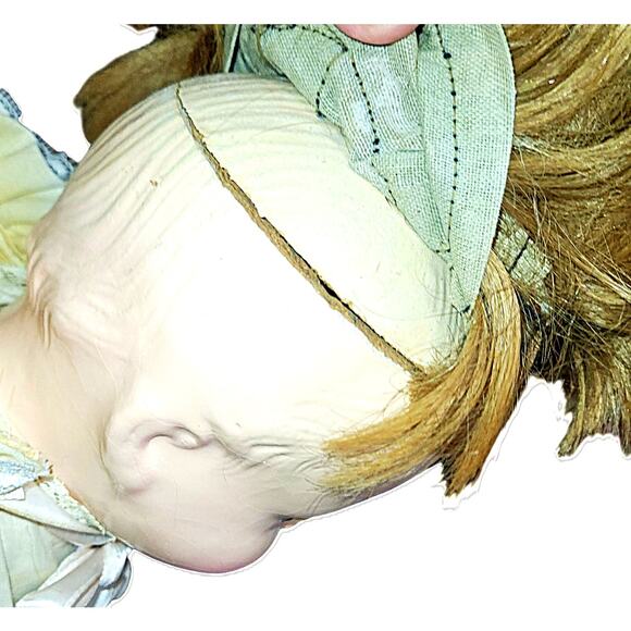 21"  Rare Antique  1920s - 30s Effanbee Lovums Mary Ann Comp Cloth Baby Dolls - Picture 12 of 16